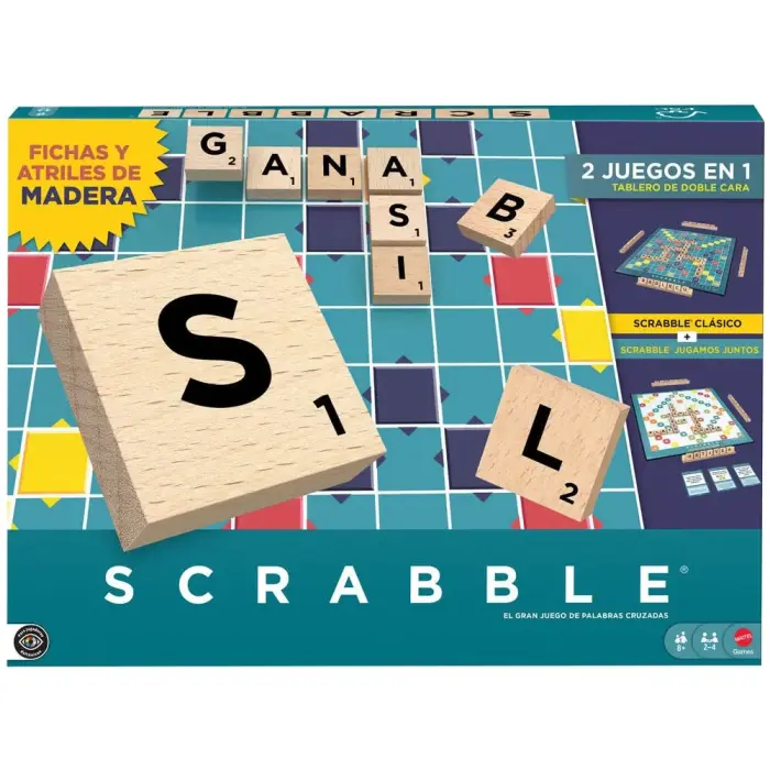 Spanish Scrabble Core Wood galda spēle