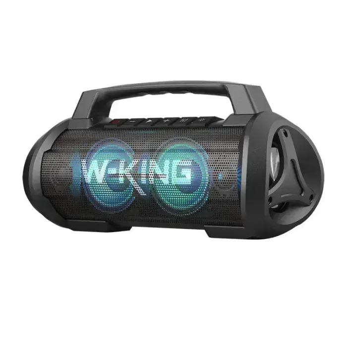 Bezvadu Bluetooth skaļrunis W-KING D10 70W (Melns)