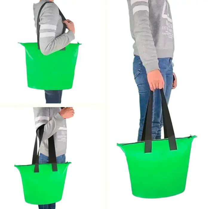 11L PVC waterproof bag - green Фото num