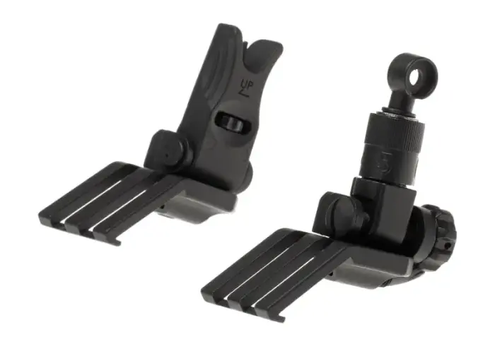 Offset Flip-Up Sights Type A – Black