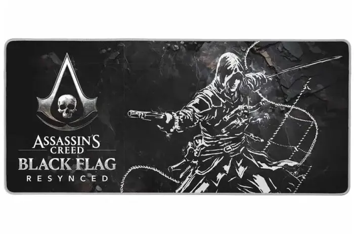 Assassins Creed mängu matt XXL/ Black Flag/ 90 x 40 cm