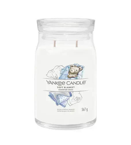 Yankee Candle Soft Blanket signatuurküünal 567 g
