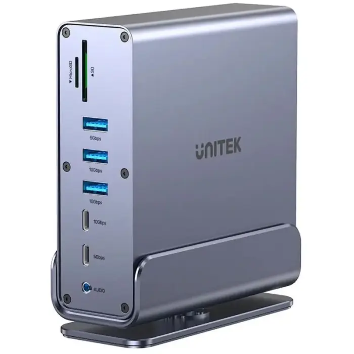 Unitek DisplayLink 4K Universal Docking Station x3