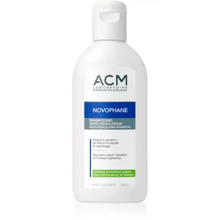 Acm Novophane Sebumu regulējošs šampūns 200 ml