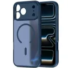 TECH-PROTECT BASICMAG MagSafe iPhone 17 Pro Max Matte Deep Blue Case — Photo 3