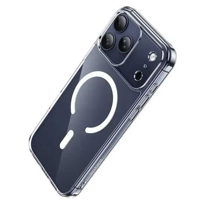 Borofone Case BI5 Ice Shield Magnetic Iphone 17 Pro Max transparent Photo