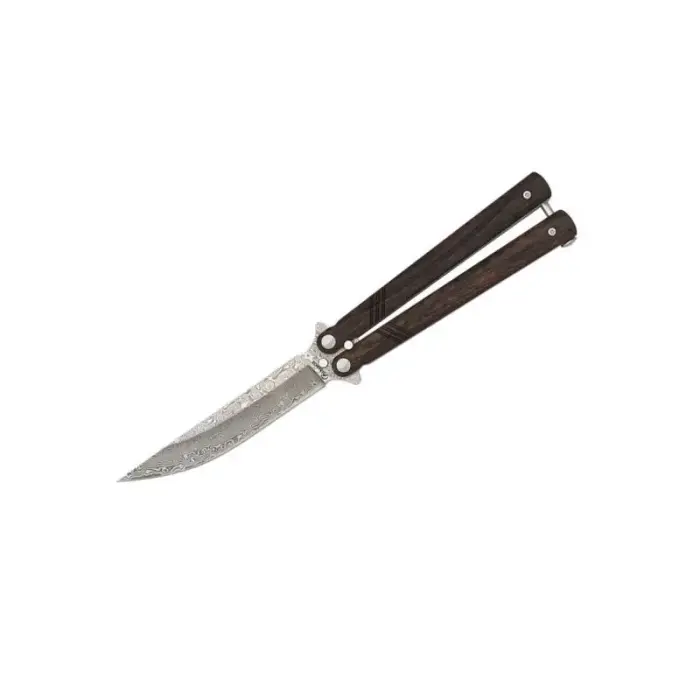Albainox Damaskas tauriņu nazis 02255