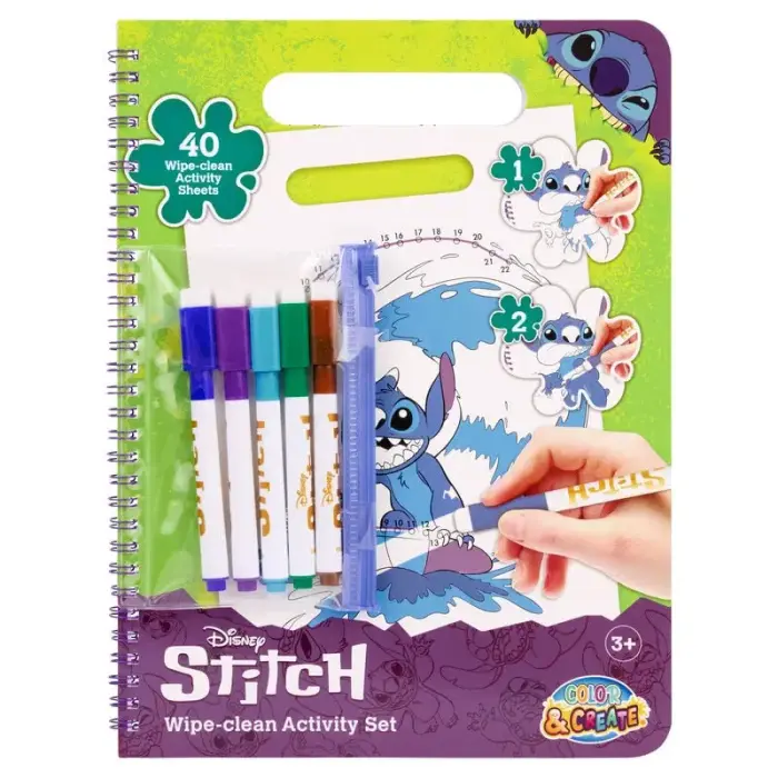 Disney Stitch Burvju ūdens krāsojamā grāmata