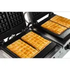 Double rectangular waffle maker for 4 Belgian waffles RCWM-4000-E — Photo 3
