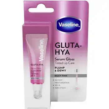 Vaseline Gluta-Hya Serum Gloss - Sérum na rty 10 ml Rosy Pink
