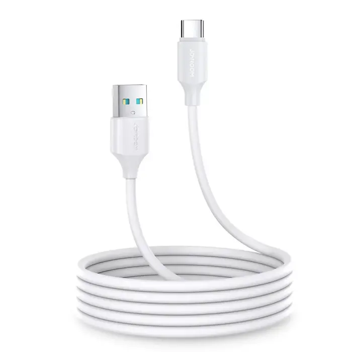 Joyroom USB-A to USB-C Charging and Data Transmission Cable 3A 2m White