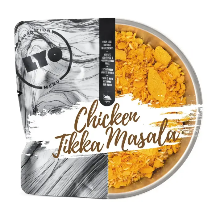 LyoFood vištienos Tikka Masala liofilizuotas patiekalas - 500 g