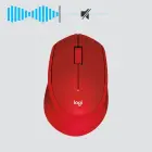 Logitech M330 Silent Plus Wireless Mouse – Red — Photo 12