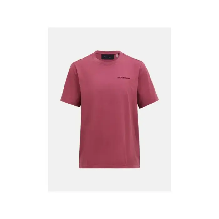 PEAK PERFORMANCE M Original Small Logo Tee red, size M