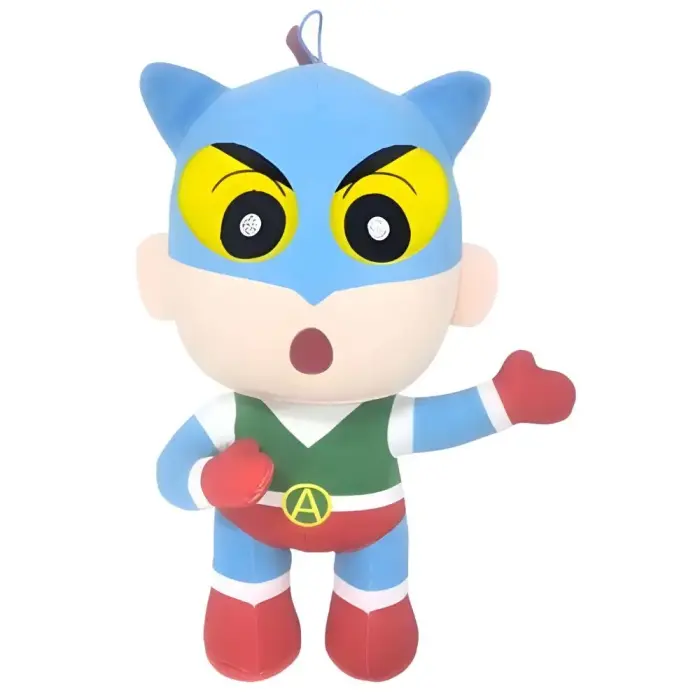 Shin Chan Superheroe plīša rotaļlieta 20 cm