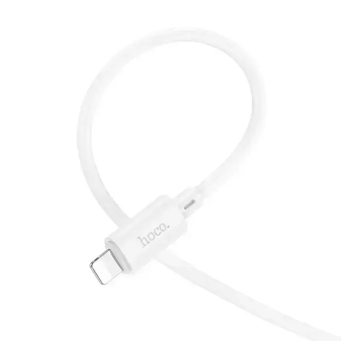 Cable USB A to Lightning Hoco 2,4A 1 m X88 white Photo