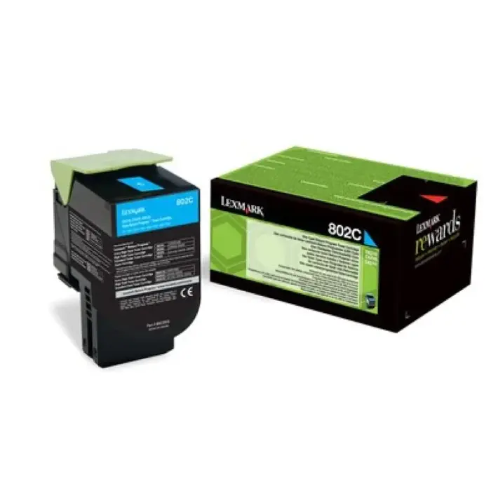 Lexmark tooner 80C20C0 tsüaan