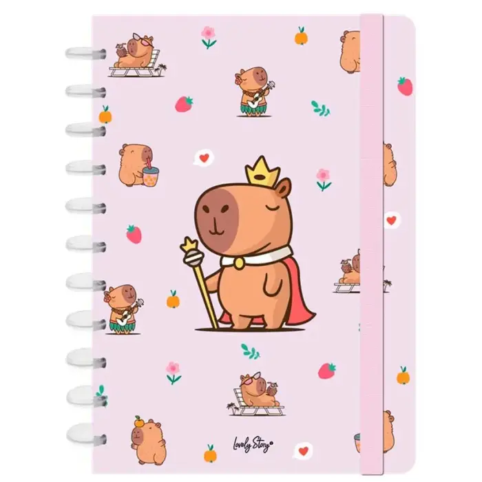 Capibara Majesty A4 märkmik