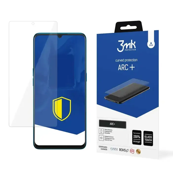 Oppo A91 - 3mk ARC+ aizsargplēve