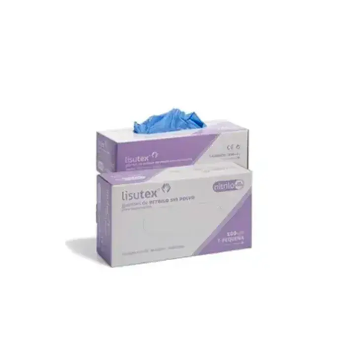 Guantex Lisutex nitriilkindad puudrivabad – suurus M – 100 tk