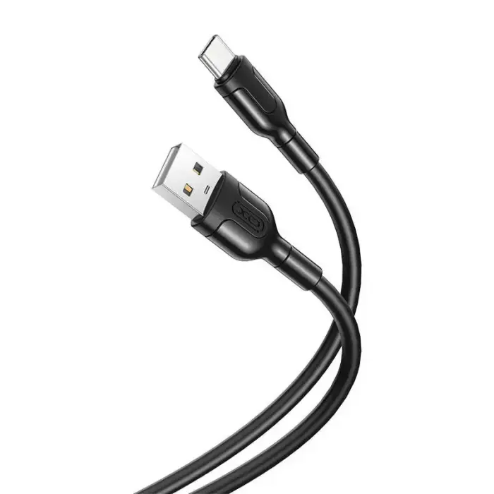 XO NB212 Data Transfer and Charging Cable | USB-A to USB-C | 10.5W | 1m | Black