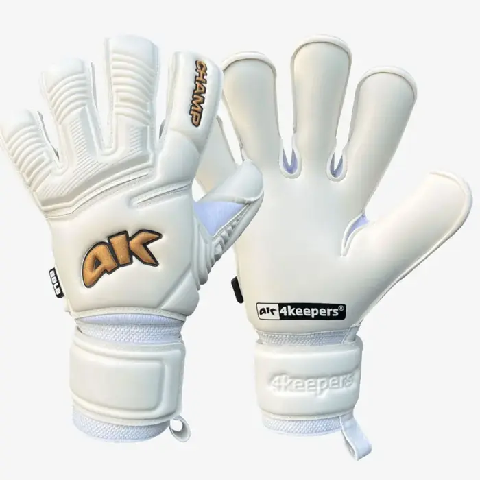 4keepers Champ Gold VII RF2G vartininko pirštinės Baltos 9.5