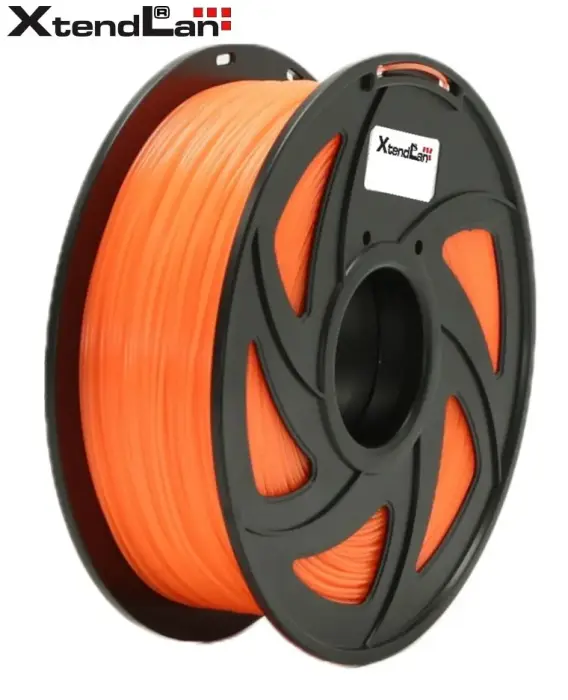 XtendLAN PLA filamentas 1,75mm pomerančově geltonas 1kg