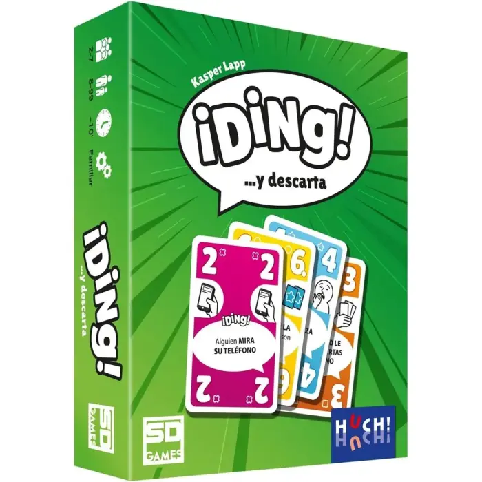 Spāņu valodas galda spēle Ding