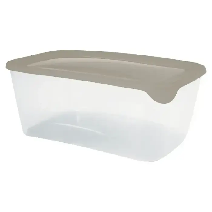Food Container, Rectangular, 3L, Fresh&Go, Beige