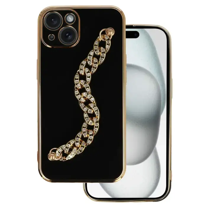 Trend vāks iPhone 13, melns