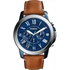 FOSSIL Grant Leather meeste käekell FS5151 + KARP — Foto 1