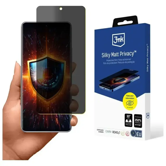 3MK Silky Matt Privacy aizsargplēve POCO X7