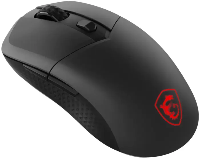 MSI herní hiir VERSA 300 Wireless 8K/ juhtmeta/ 26.000 dpi/ 2,4GHz/ BT5.3/ USB/ RGB podsvícení/ 6 nuppu