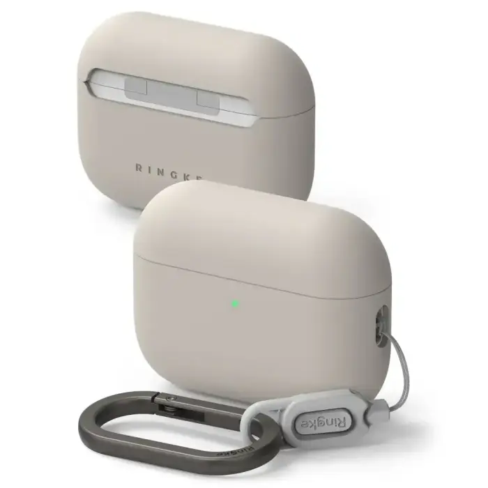 Ringke silikoninis dėklas Apple AirPods Pro 3, Stone