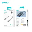 BWOO Type-C to 3.5mm Audio & Data Adapter BZ65 — Photo 5