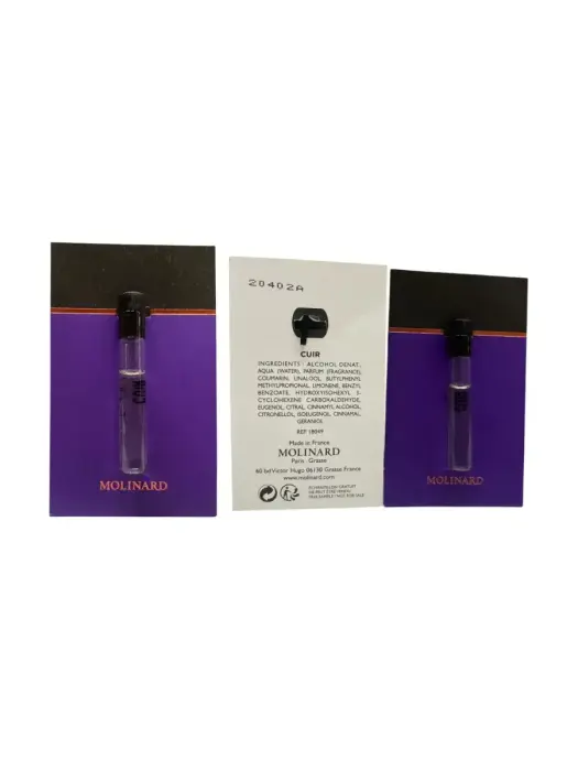 Molinard, Les Elements Collection - Cuir, kvapusis vanduo moterims, 1 ml mėginys