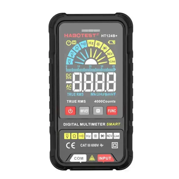 Habotest HT124B+ Digital Universal Multimeter Фото num