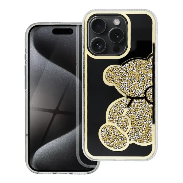 TEDDY BEAR Case for iPhone 11 gold