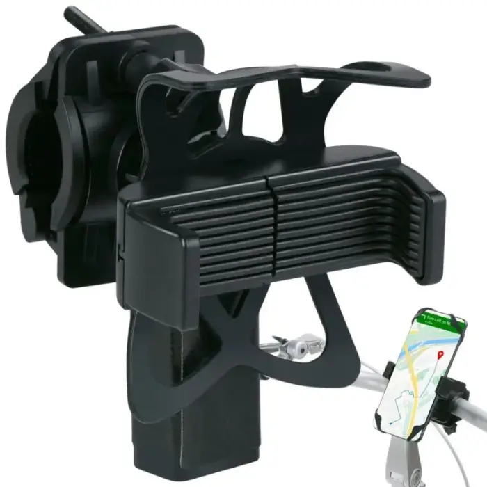 DUNLOP BIKE PHONE HOLDER ROTARY BLACK