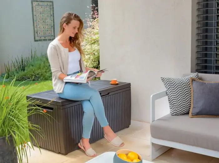 Daiktadėžė Springwood Storage Box, ruda Photo