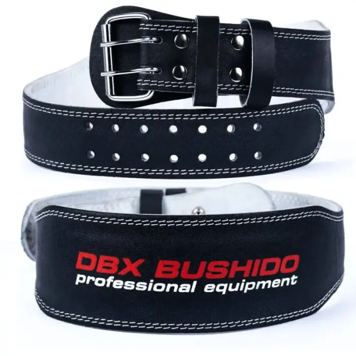 Leather bodybuilding belt DBX-WB-3-M - Średnica: XL