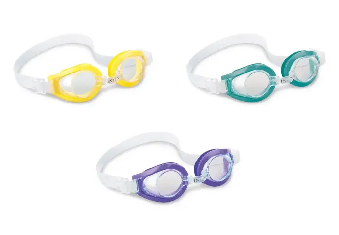Intex 55602 bērnu peldbrilles dzeltenas