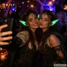 Artificial gnome elf ears glowing — Photo 4