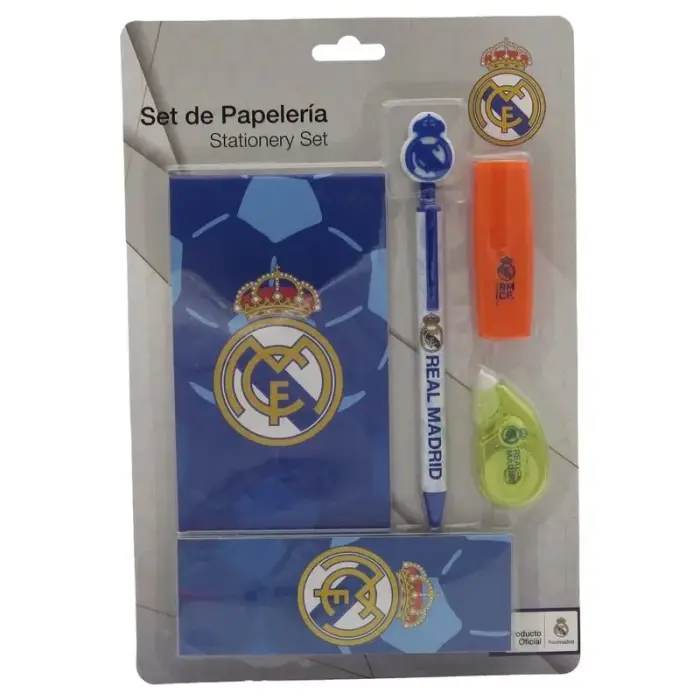 Real Madrid stationery set 5pcs