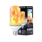 Flame effect LED bulb E27, 9 W, decorative — Photo 3