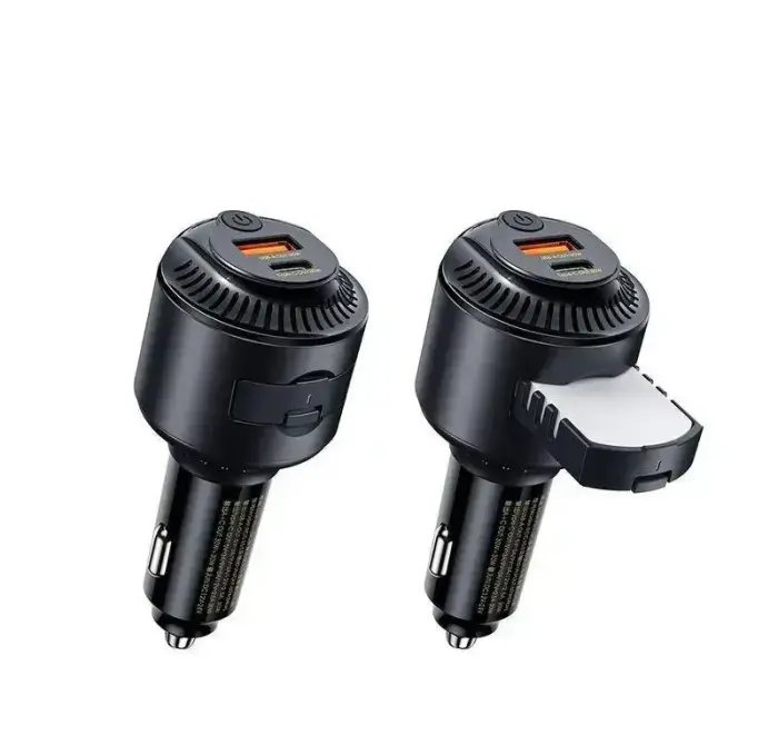 Автомобильное зарядное устройство REMAX Yatoy Series 60W PD QC RCC353 1xUSB + 1xUSB-C Черное