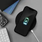 SILICONE maciņš priekš iPhone 15 melns — Foto 4