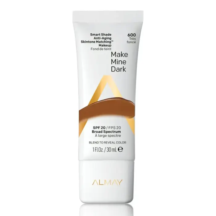 Almay Smart Shade Подстраивающийся под тон жидкий тональный крем 600 Make Mine Dark 20 SPF 30 мл