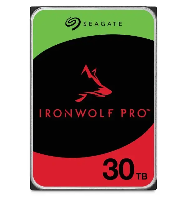 SEAGATE IronWolf Pro 30TB / ST30000NT011 / Внутренний 3,5" / 7200 rpm / SATA III / 512 MB