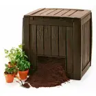 Deco Composter With Base 340L brown Photo
